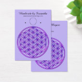 Blume des Lebens / Lebensgefühl - pinkblau (Schreibtisch)