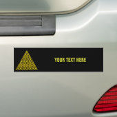 Blume des Lebens / Lebensgefühl - Pyramide Autoaufkleber (Auf Auto)