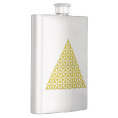 Blume des Lebens / Lebensgefühl - Pyramide Flachmann (Rechts)