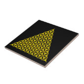 Blume des Lebens / Lebensgefühl - Pyramide Fliese (Seite)