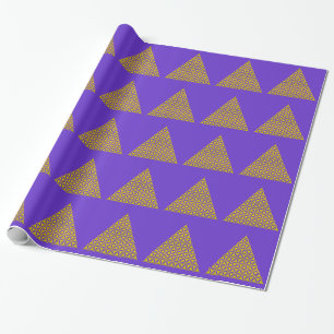 Blume des Lebens / Lebensgefühl - Pyramide Geschenkpapier