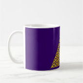 Blume des Lebens / Lebensgefühl - Pyramide Kaffeetasse (Links)