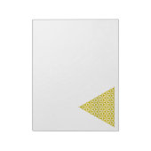 Blume des Lebens / Lebensgefühl - Pyramide Notizblock (Rotiert)