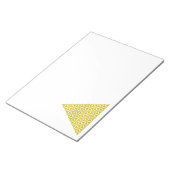 Blume des Lebens / Lebensgefühl - Pyramide Notizblock (angewinkelt)