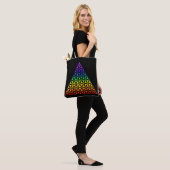 Blume des Lebens / Lebensgefühl - Pyramidenfarbe Tasche (Am Model)