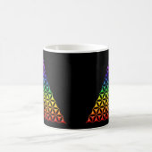 Blume des Lebens / Lebensgefühl - Pyramidenschakra Kaffeetasse (Mittel)