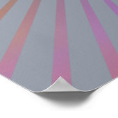 Blume des Lebens / Lebensgefühl - Schaltfläche IX Poster (Ecke)