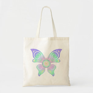 Blume des Lebens / Lebensgefühl - Schmetterling Tragetasche