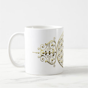 Blume des Lebens / Lebensgefühl - Vintag VIII Kaffeetasse