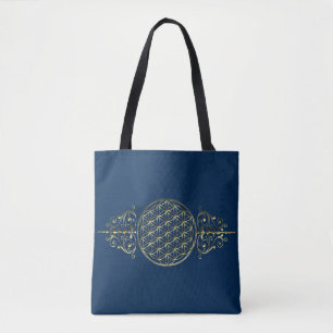 Blume des Lebens / Lebensgefühl - Vintag VIII Tasche