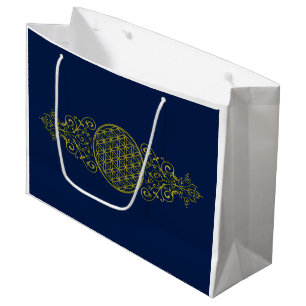 Blume des Lebens / Lebensgefühl - Vintag XI Große Geschenktüte