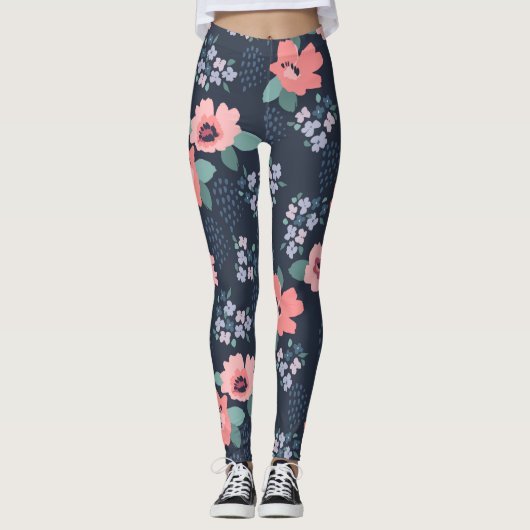 Blume des Lebens Leggings (Vorderseite)