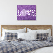 Blume des Lebens - LIEBE, Tätowierung Leinwanddruck (Insitu (Schlafzimmer))