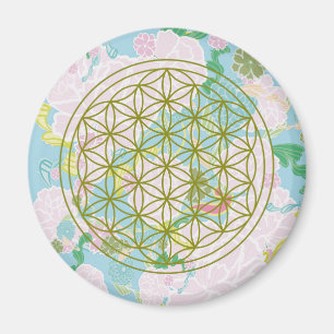 Blume des Lebens Magnet