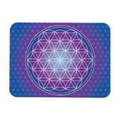 BLUME DES LEBENS MAGNET (Horizontal)