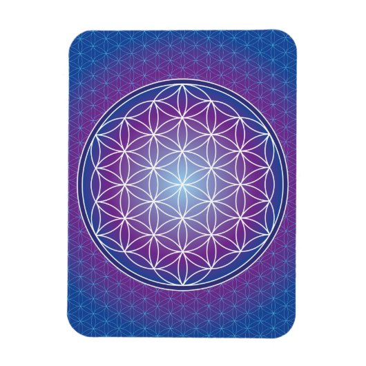 BLUME DES LEBENS MAGNET (Vertikal)