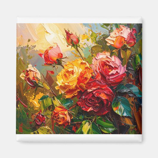Blume des Lebens Magnet (Vorne)