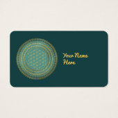 Blume des Lebens - Mandala 1 (Vorderseite)