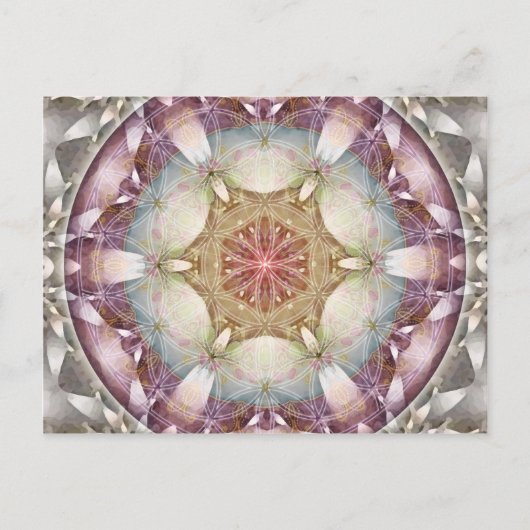 Blume des Lebens Mandala 13 Karten (Vorderseite)