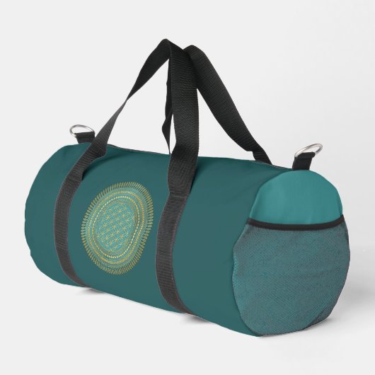 Blume des Lebens - Mandala 1 Duffle Bag (Rechte Ecke)
