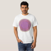 Blume des Lebens - Mandala 4 T-Shirt (Vorne ganz)