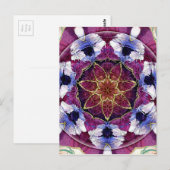 Blume des Lebens Mandala 8 Karten (Vorne/Hinten)