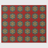 Blume des Lebens - Mandala III Geschenkpapier (Flach)