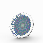 Blume des Lebens - Mandala Indien Stil 1 Fotoblock (Links)