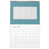 Blume des Lebens - Mandala Indien Stil 1 Kalender (Jan 2027)