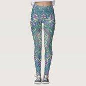 Blume des Lebens - Mandala Indien Stil 1 Leggings (Vorderseite)