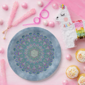 Blume des Lebens - Mandala Indien Stil 1 Pappteller (Party)