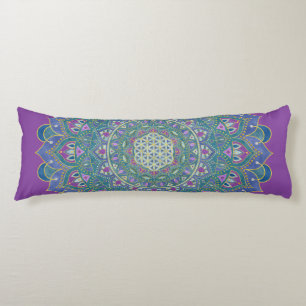 Blume des Lebens - Mandala Indien Stil 1 Seitenschläferkissen