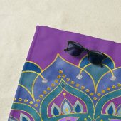 Blume des Lebens - Mandala Indien Stil 1 Strandtuch (Beispiel)