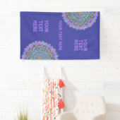 Blume des Lebens - Mandala Indien Stil 2 Banner (Insitu)