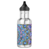 Blume des Lebens - Mandala Indien Stil 2 Edelstahlflasche (Rechts)
