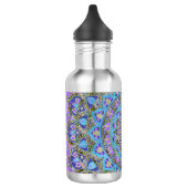 Blume des Lebens - Mandala Indien Stil 2 Edelstahlflasche (Links)