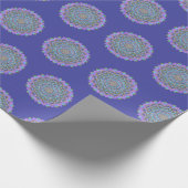 Blume des Lebens - Mandala Indien Stil 2 Geschenkpapier (Ecke)