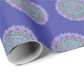 Blume des Lebens - Mandala Indien Stil 2 Geschenkpapier (Rolleneckpunkt)