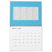 Blume des Lebens - Mandala Indien Stil 2 Kalender (Feb 2027)