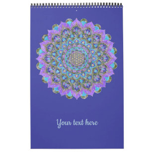 Blume des Lebens - Mandala Indien Stil 2 Kalender