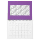 Blume des Lebens - Mandala Indien Stil 2 Kalender (Feb 2027)