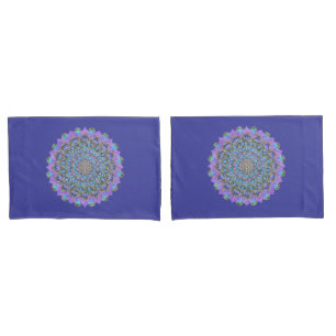 Blume des Lebens - Mandala Indien Stil 2 Kissenbezug