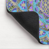 Blume des Lebens - Mandala Indien Stil 2 Mousepad (Ecke)