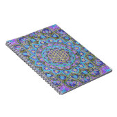 Blume des Lebens - Mandala Indien Stil 2 Notizblock (Rechte Seite)