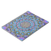Blume des Lebens - Mandala Indien Stil 2 Notizblock (Linke Seite)