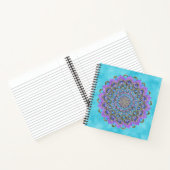 Blume des Lebens - Mandala Indien Stil 2 Notizblock (Innenseite)