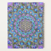Blume des Lebens - Mandala Indien Stil 2 Planer (Rückseite)