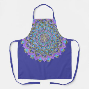 Blume des Lebens - Mandala Indien Stil 2 Schürze