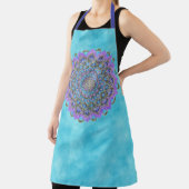 Blume des Lebens - Mandala Indien Stil 2 Schürze (InSitu)