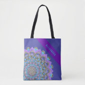 Blume des Lebens - Mandala Indien Stil 2 Tasche (Vorderseite)